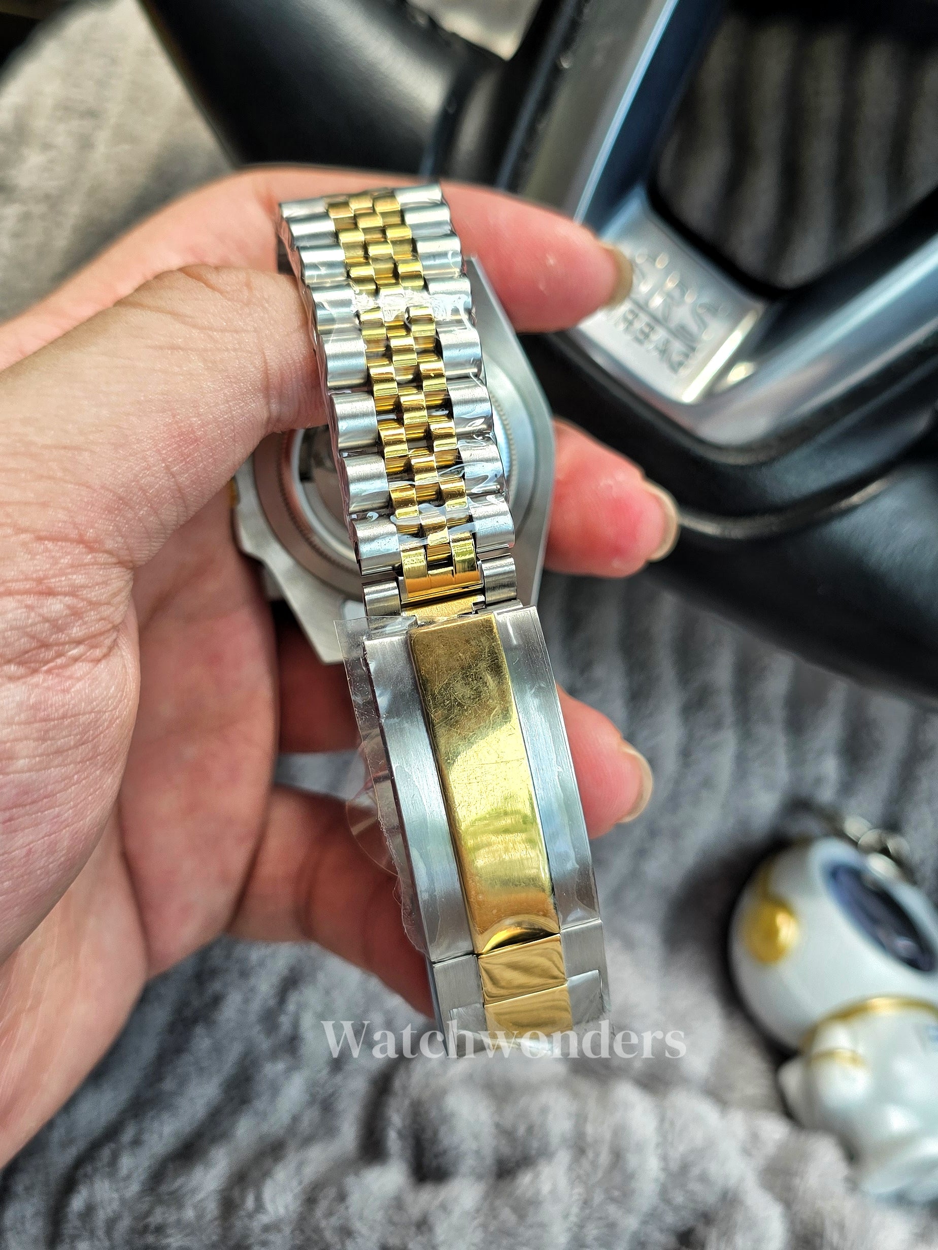 SEIKOMOD GMT GOLD帝王渐金