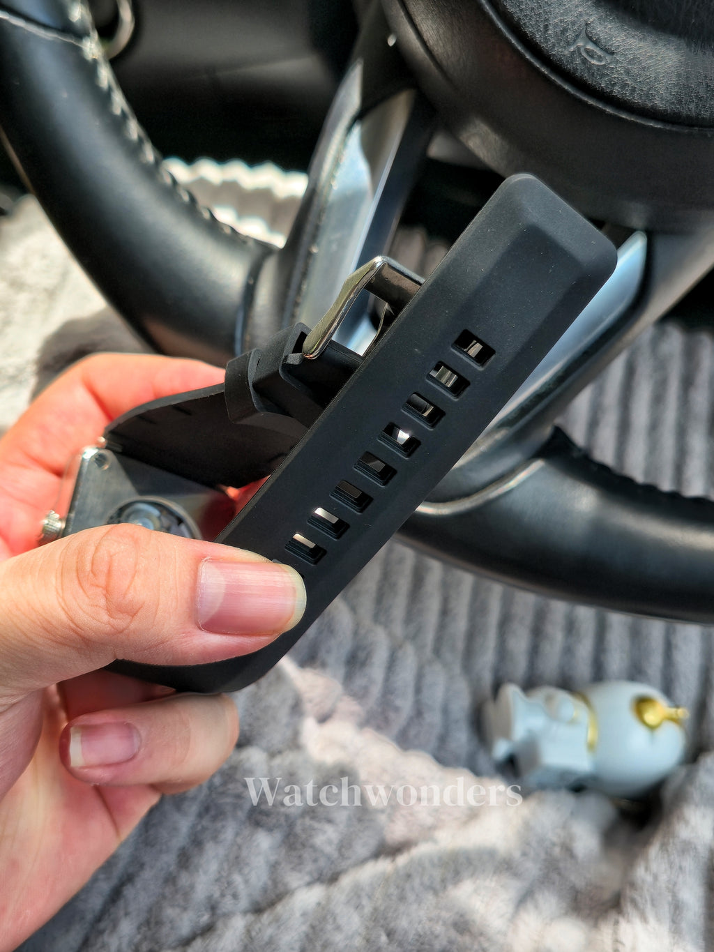 SEIKOMOD BR 黑银方块