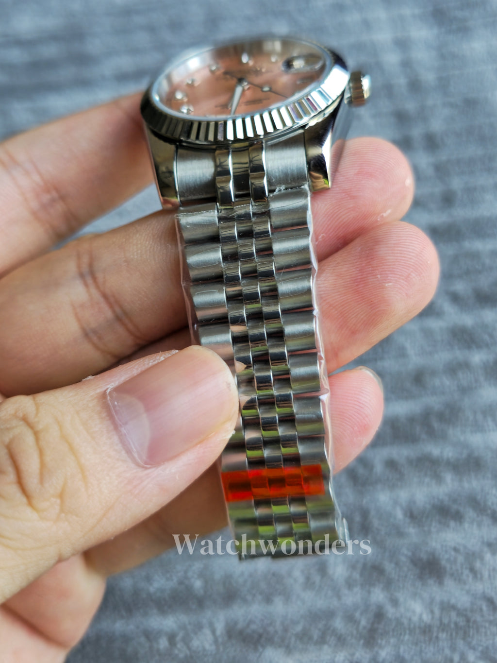 SEIKOMOD DATEJUST PINK DIAMOND 微粉砖石