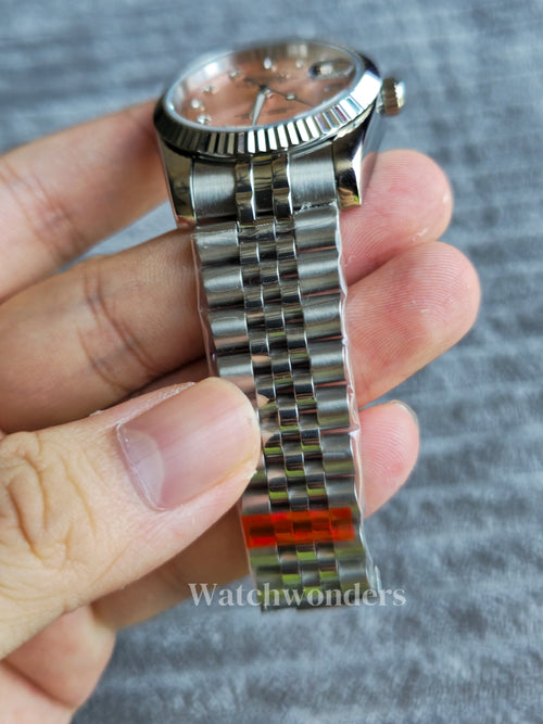 SEIKOMOD DATEJUST PINK DIAMOND 微粉砖石