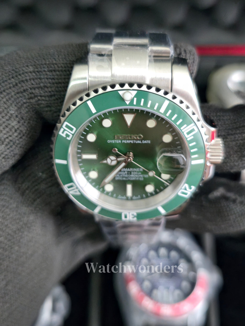 SEIKOMOD Submariner Hulk 绿水鬼（绿盘）