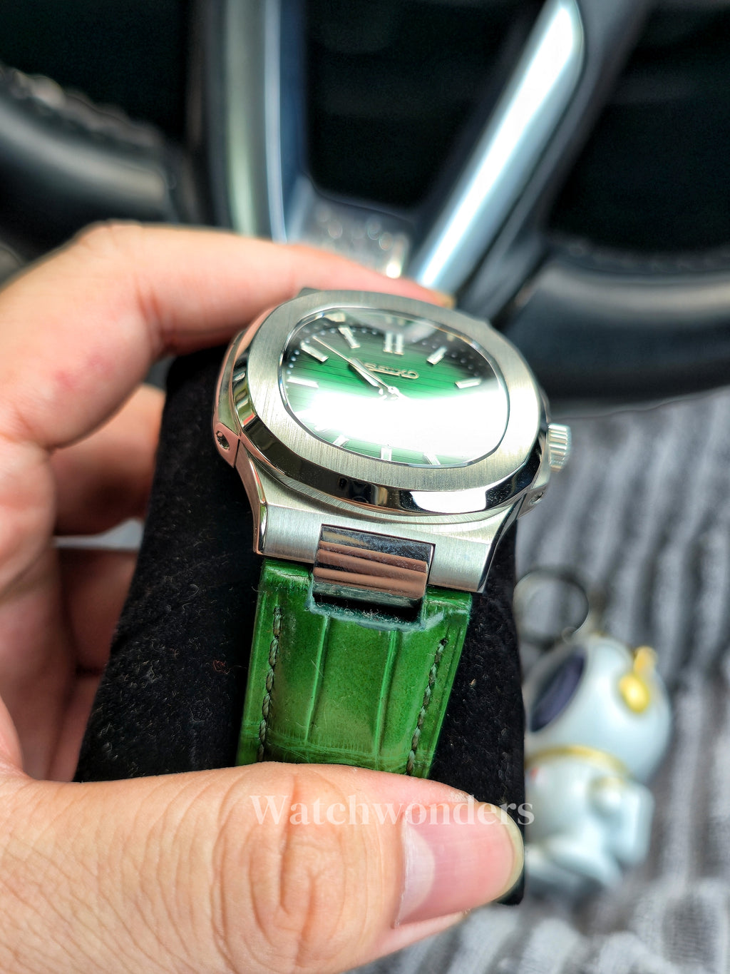 SEIKOMOD NAUTILUS GREEN 绿鹦鹉