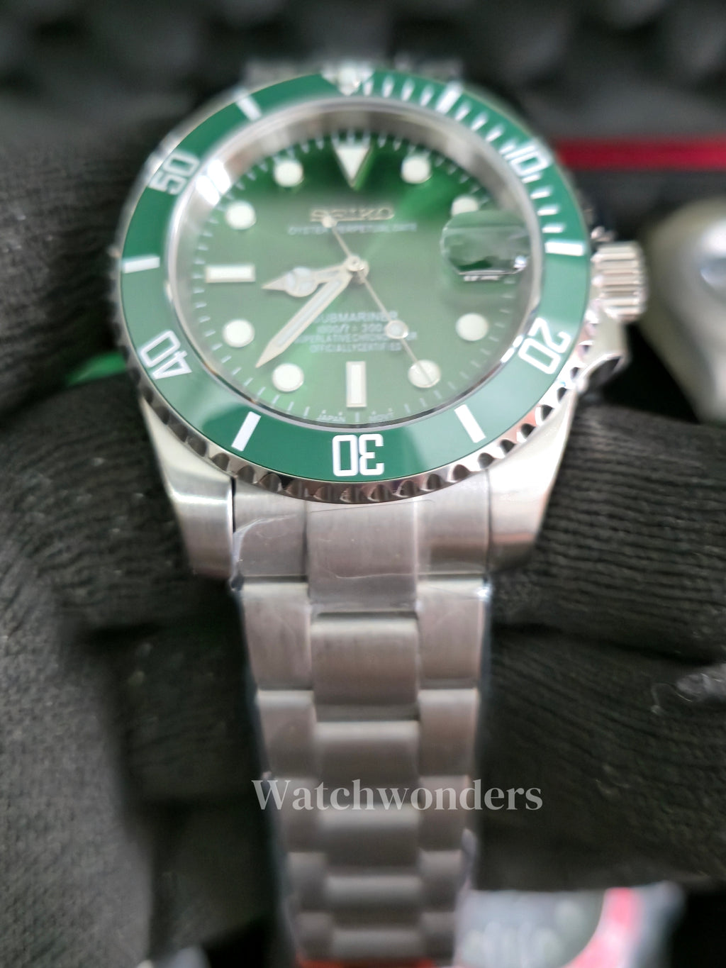 SEIKOMOD Submariner Hulk 绿水鬼（绿盘）