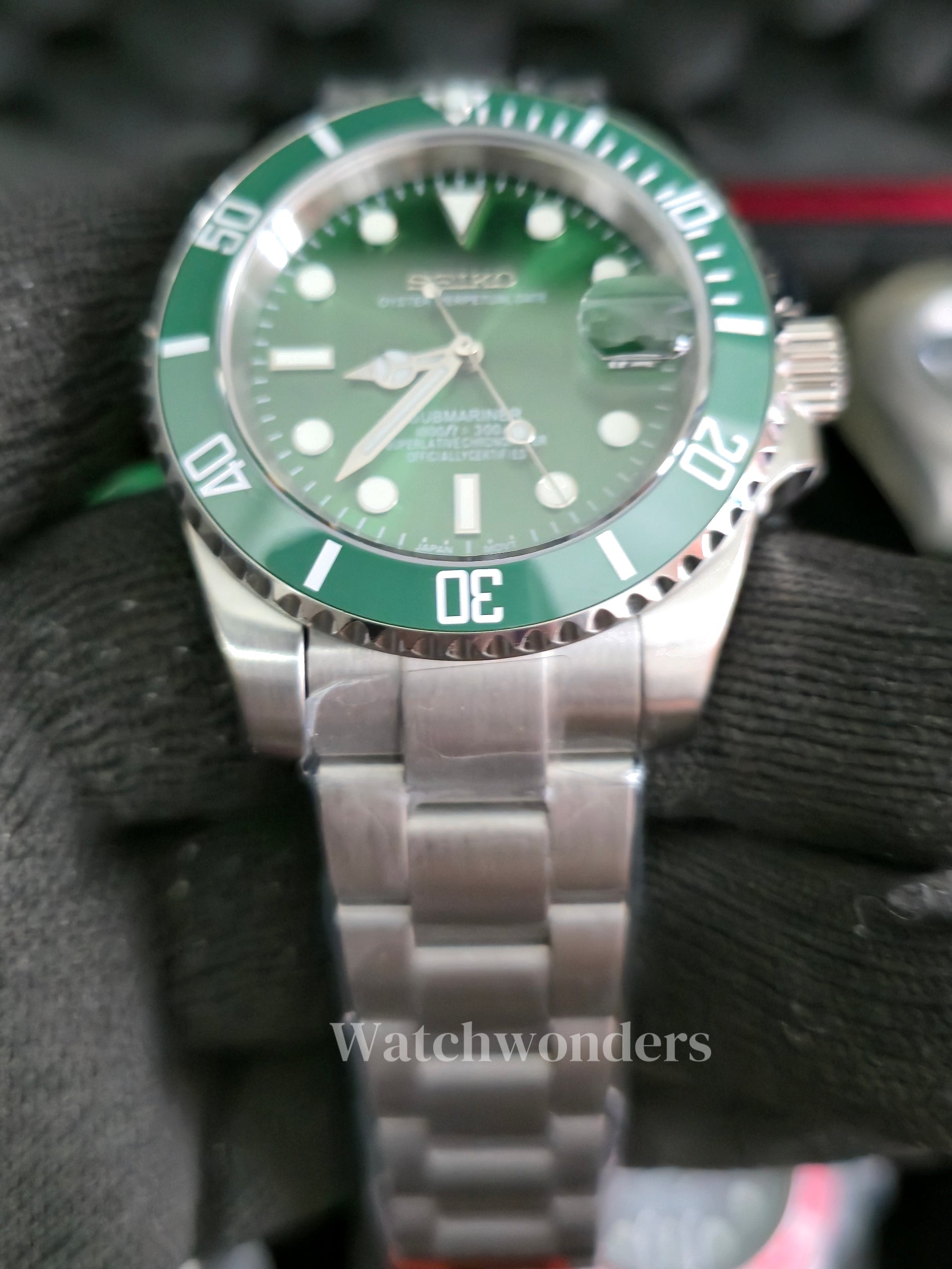 SEIKOMOD Submariner Hulk 绿水鬼（绿盘）