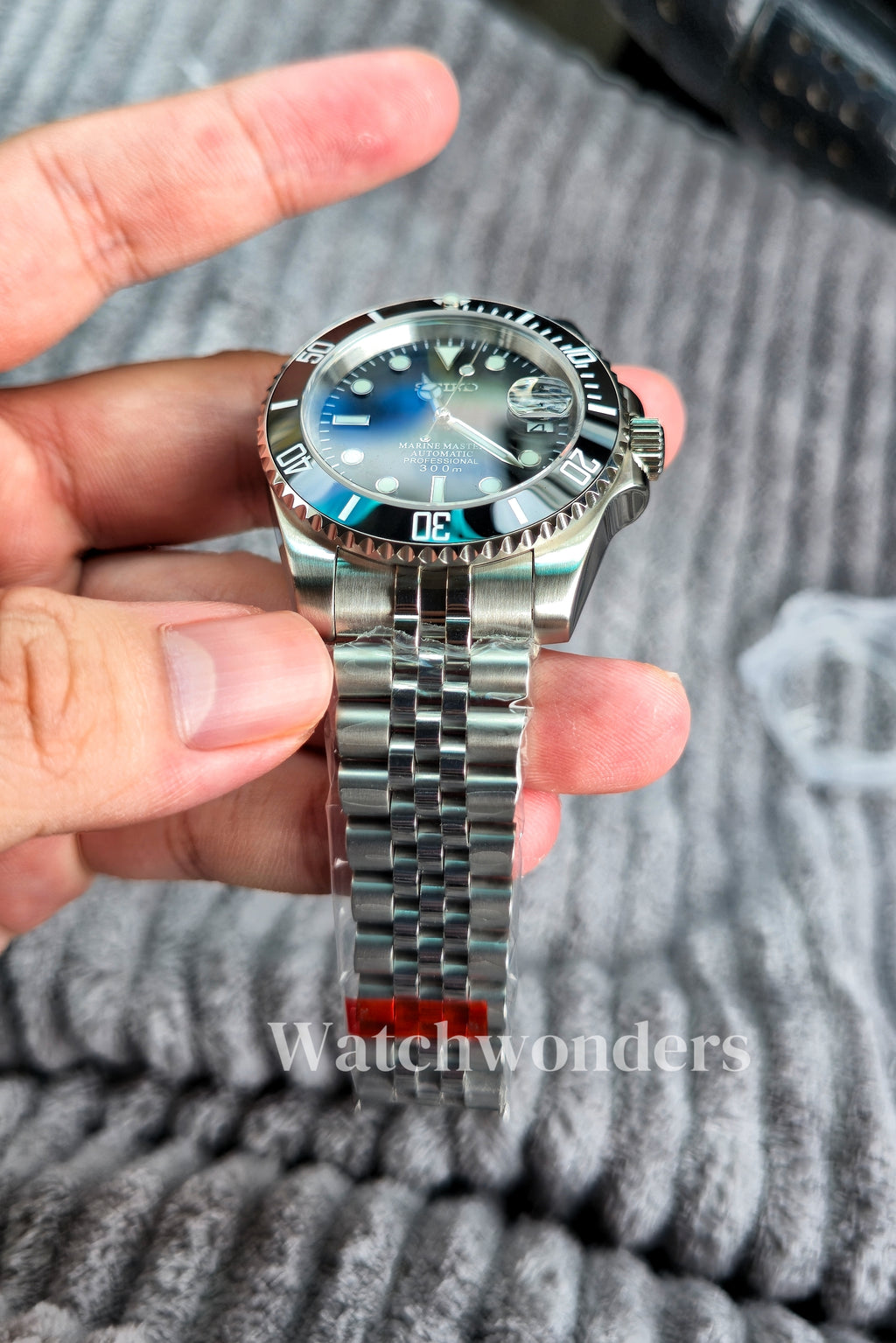 SEIKOMOD SUBMARINER BLACK 黑水鬼
