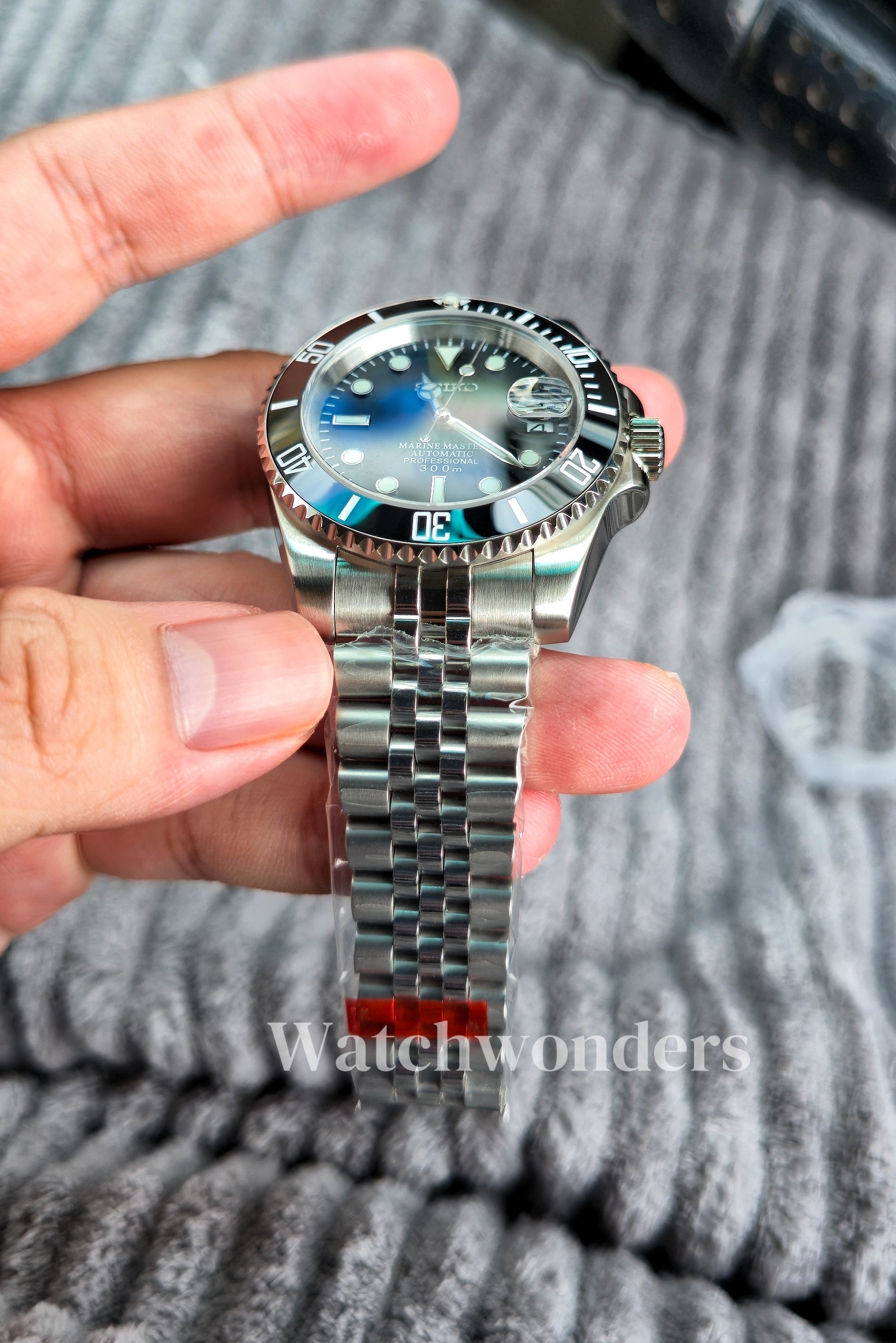 SEIKOMOD SUBMARINER BLACK 黑水鬼